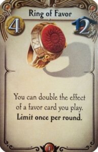 Alchemists: Ring of Favor board game cover