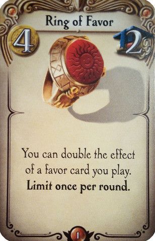Alchemists: Ring of Favor board game cover