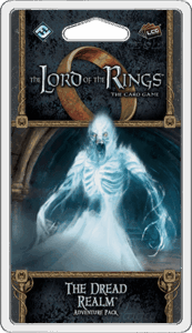 The Lord of the Rings: The Card Game – The Dread Realm board game cover