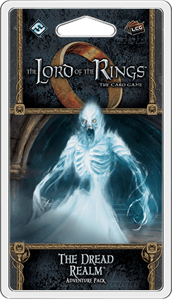 The Lord of the Rings: The Card Game – The Dread Realm board game cover