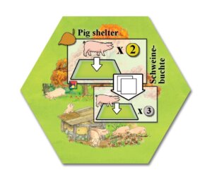 Keyflower: Pig Shelter board game cover