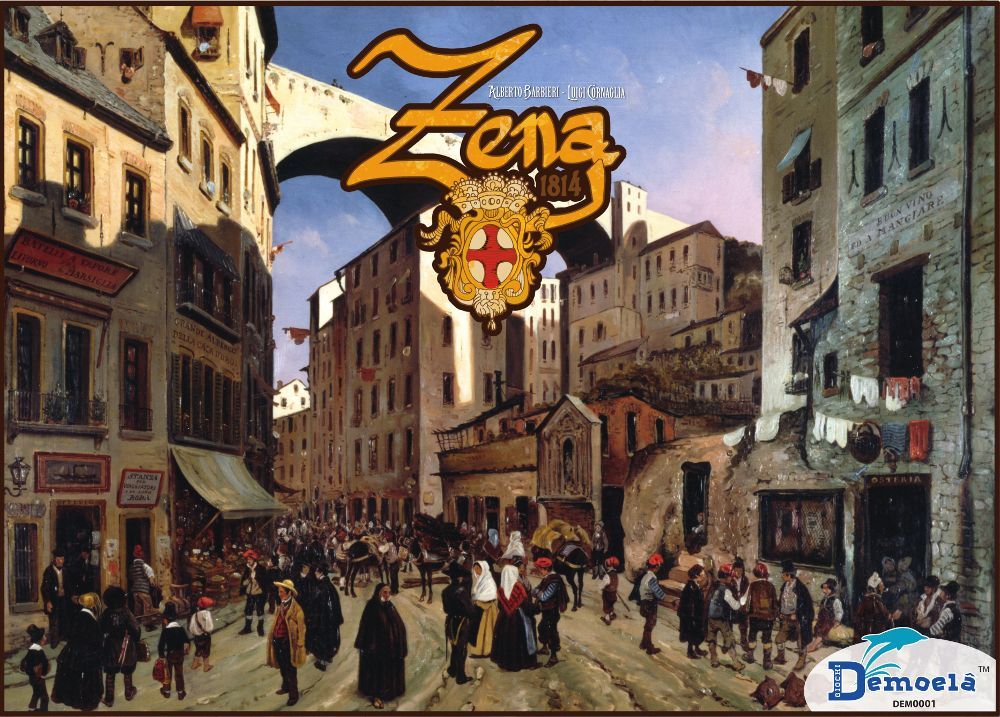 Zena 1814 board game cover