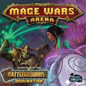 Mage Wars Arena: Battlegrounds Domination board game cover