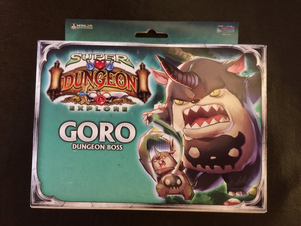 Super Dungeon Explore: Goro board game cover