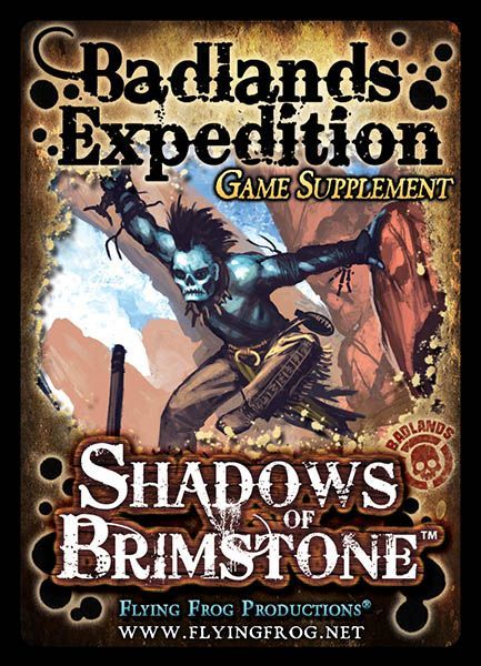 Shadows of Brimstone: Badlands Expedition Supplement board game cover