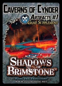 Shadows of Brimstone: Caverns of Cynder – Artifacts #1 Game Supplement board game cover