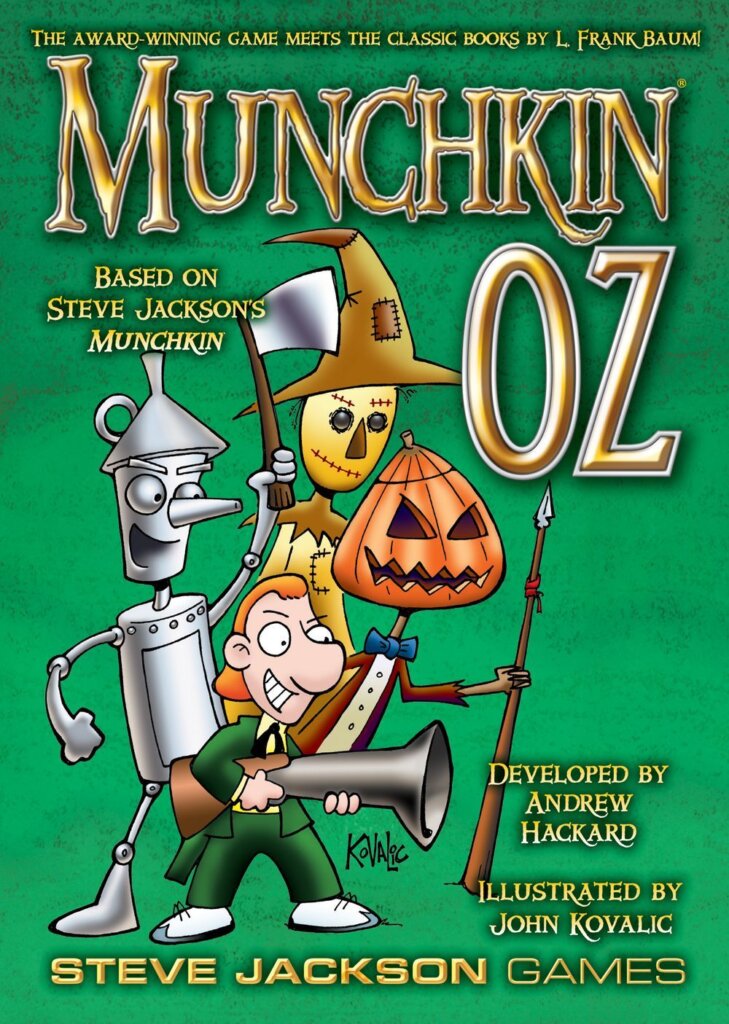 Munchkin Oz board game cover