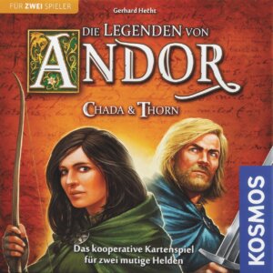 Die Legenden von Andor: Chada & Thorn board game cover