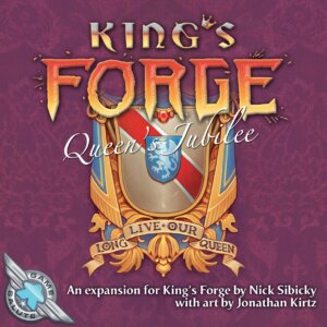 King’s Forge: Queen’s Jubilee board game cover