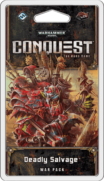 Warhammer 40,000: Conquest – Deadly Salvage board game cover