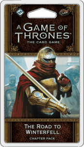 A Game of Thrones: The Card Game (Second Edition) – The Road to Winterfell board game cover