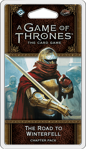 A Game of Thrones: The Card Game (Second Edition) – The Road to Winterfell board game cover