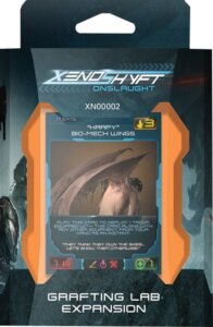 XenoShyft: Grafting Lab Expansion board game cover
