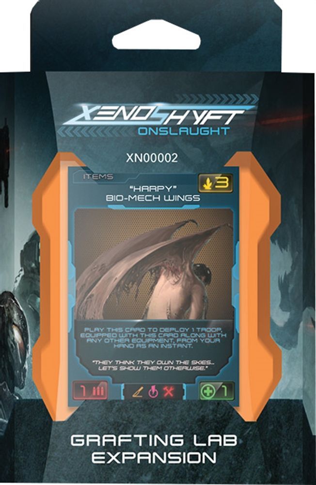 XenoShyft: Grafting Lab Expansion board game cover