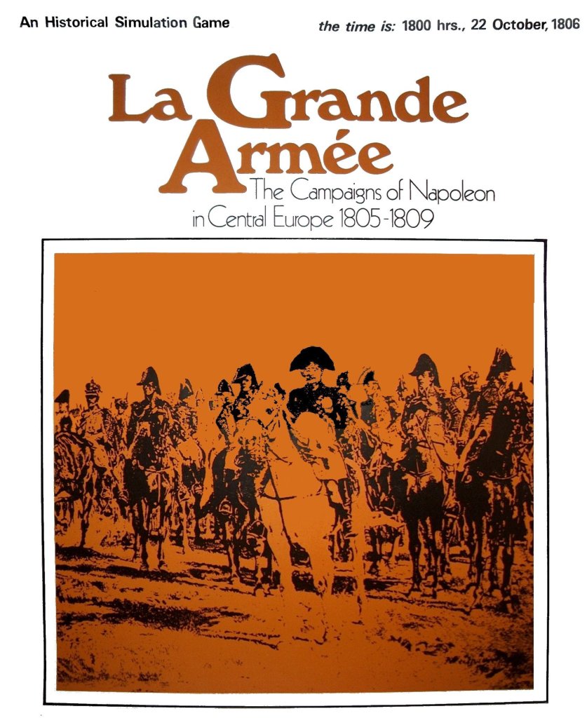 La Grande Armée: The Campaigns of Napoleon in Central Europe board game cover