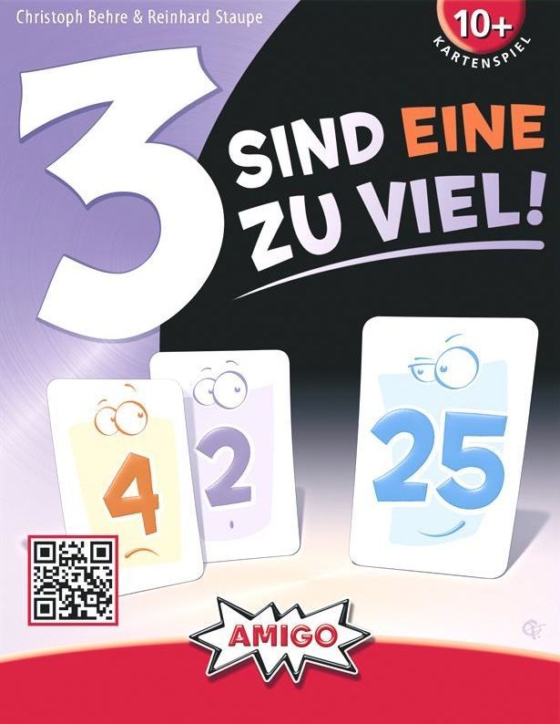 3 sind eine zu viel! board game cover