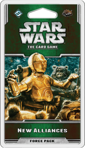 Star Wars: The Card Game – New Alliances board game cover