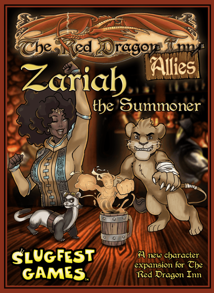The Red Dragon Inn: Allies – Zariah the Summoner board game cover