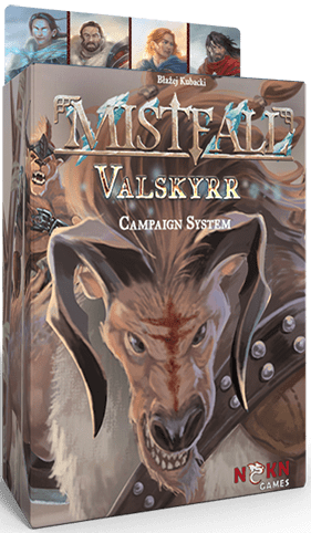 Mistfall: Valskyrr – Campaign System board game cover