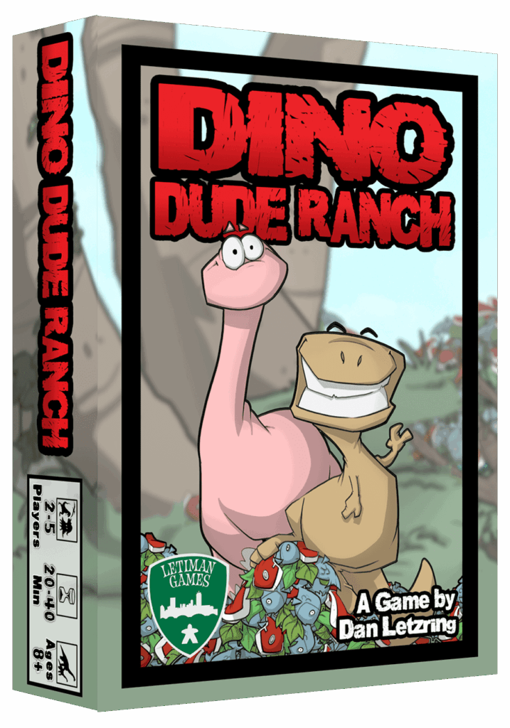 Dino Dude Ranch board game cover