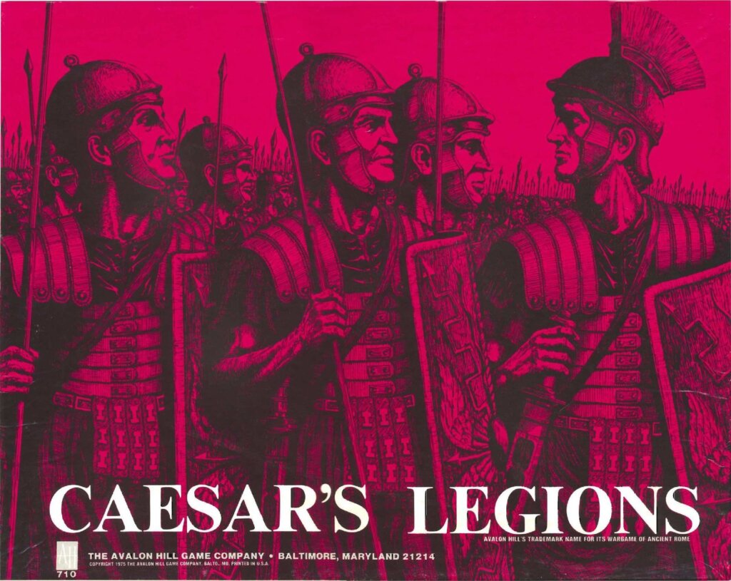Caesar’s Legions board game cover