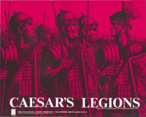 Caesar’s Legions board game cover