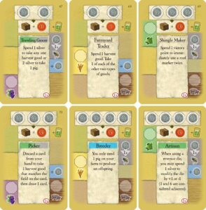 La Granja: 2nd Edition Promo Cards board game cover