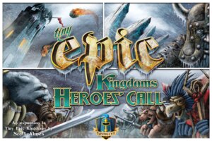 Tiny Epic Kingdoms: Heroes’ Call board game cover