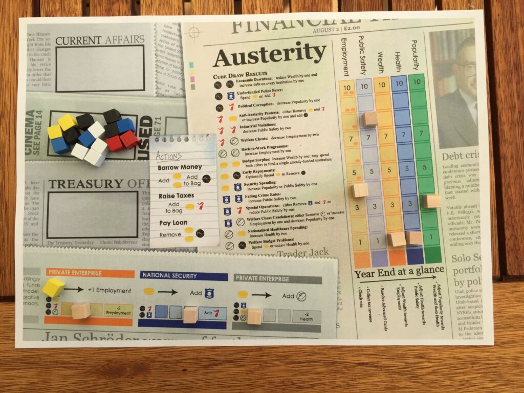 Austerity board game cover
