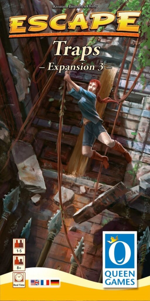 Escape: The Curse of the Temple – Expansion 3: Traps board game cover
