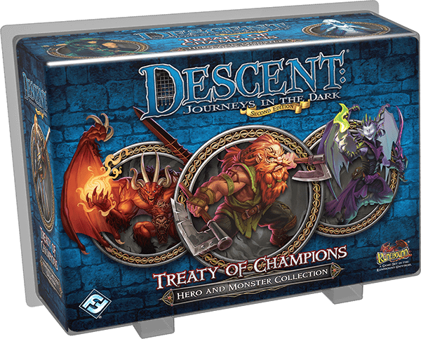 Descent: Journeys in the Dark (Second Edition) – Treaty of Champions board game cover