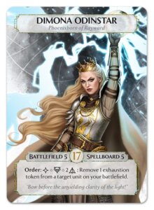 Ashes: Dimona Odinstar Promo Cards board game cover