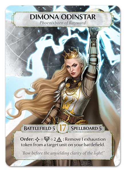Ashes: Dimona Odinstar Promo Cards board game cover