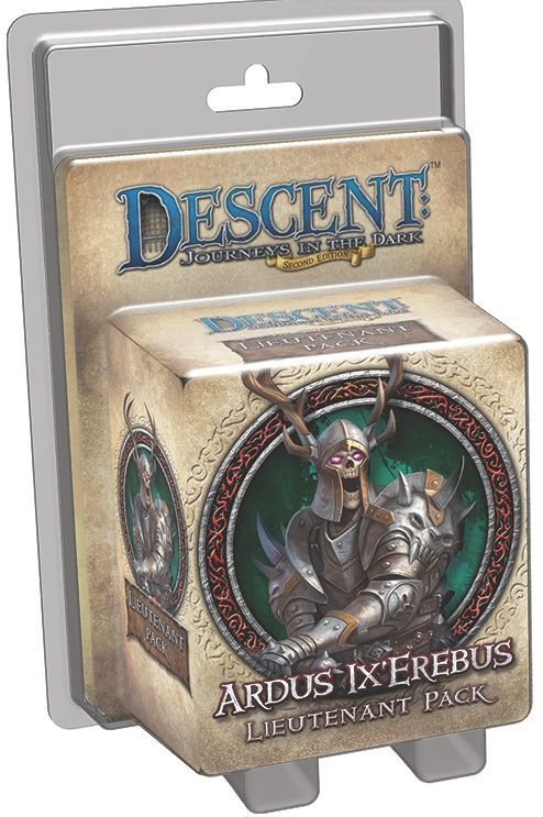 Descent: Journeys in the Dark (Second Edition) – Ardus Ix’Erebus Lieutenant Pack board game cover