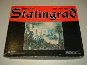 Streets of Stalingrad board game cover