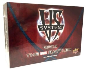 Vs System 2PCG: The Marvel Battles board game cover