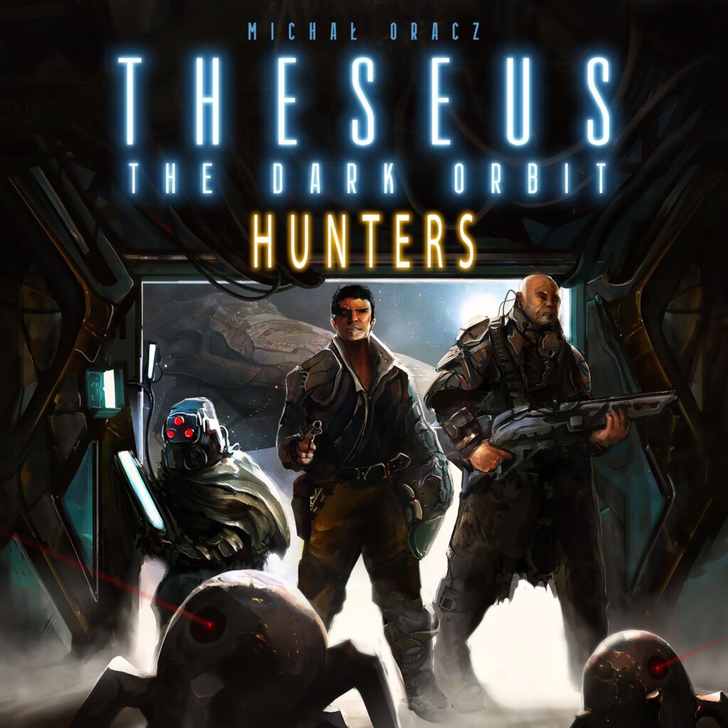 Theseus: The Dark Orbit – Hunters board game cover