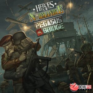 Heroes of Normandie: Pegasus Bridge board game cover