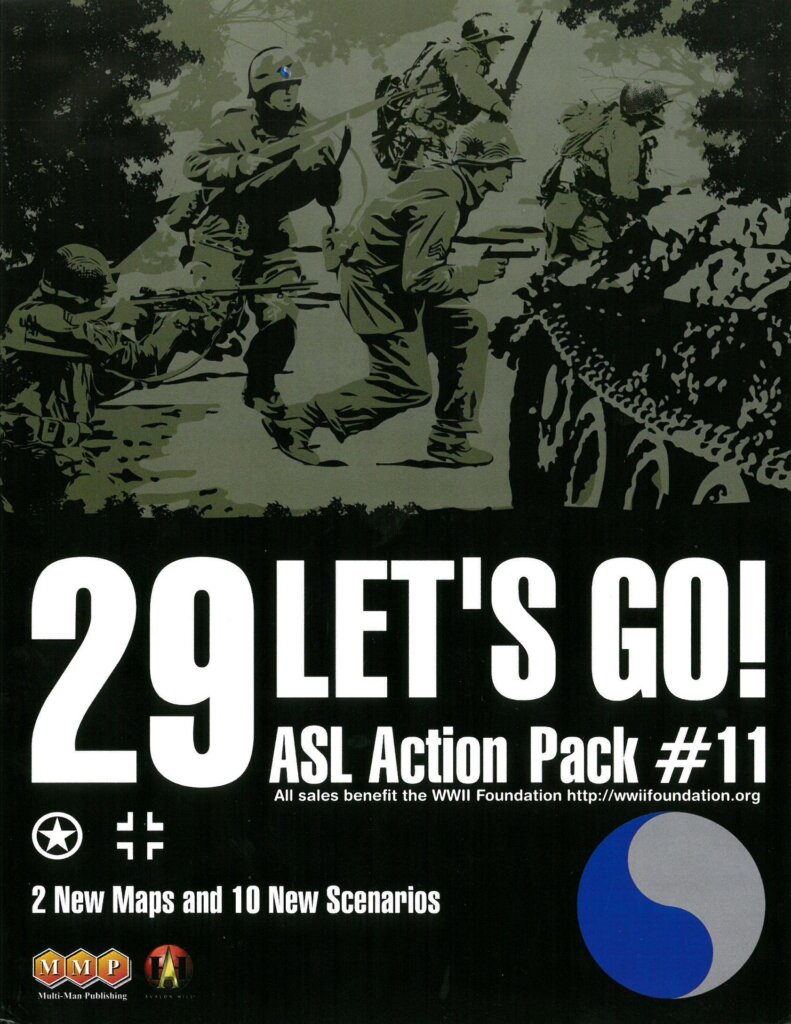 ASL Action Pack #11: 29 Let’s Go! board game cover