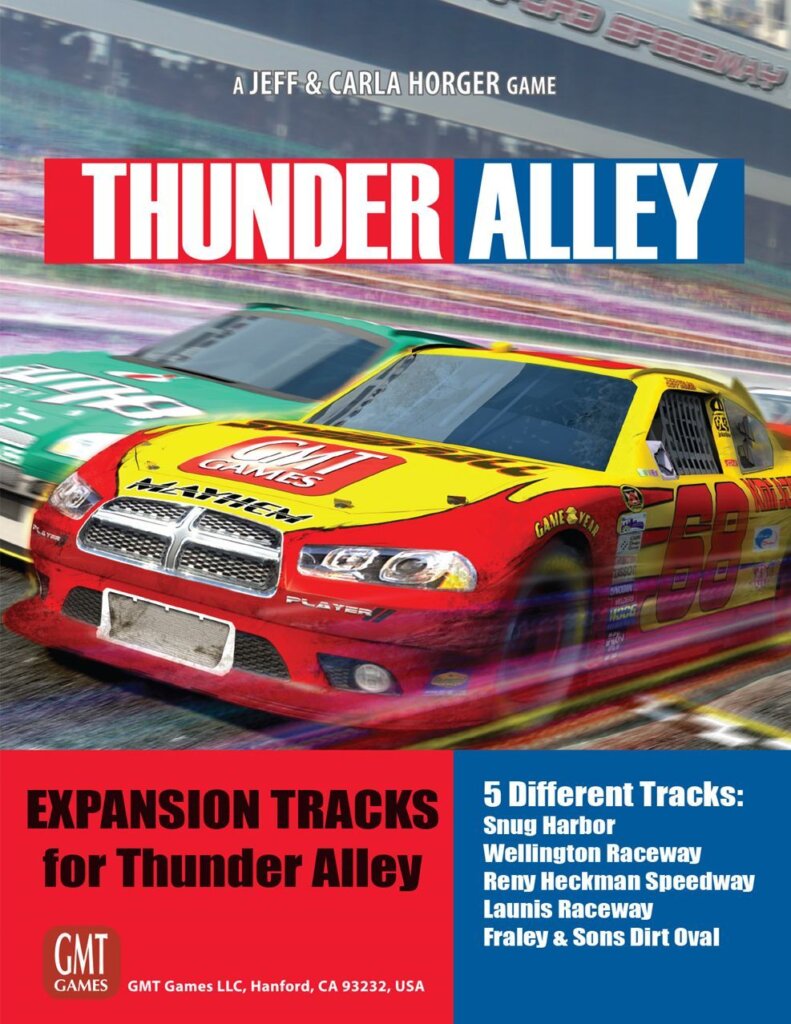 Thunder Alley: Expansion Tracks board game cover