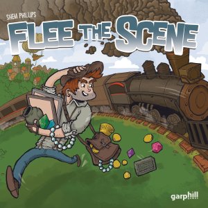 Flee The Scene board game cover