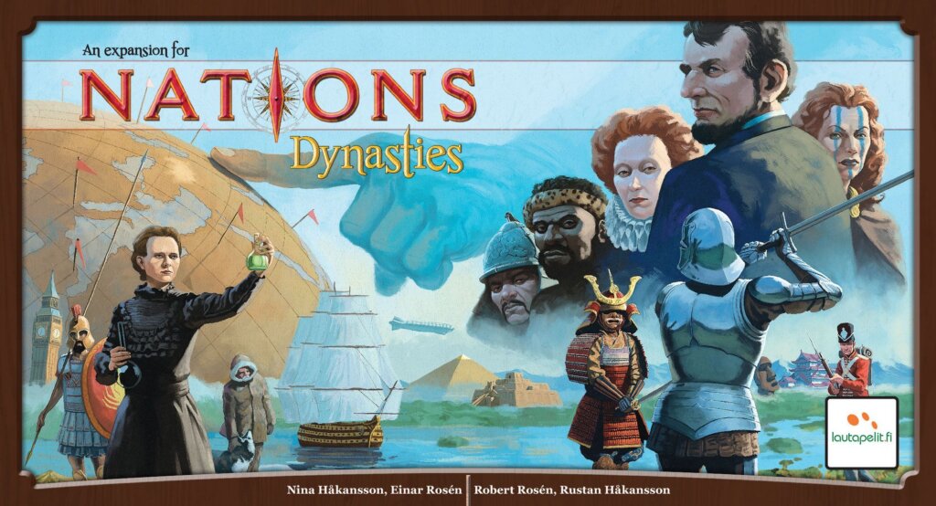 Nations: Dynasties board game cover