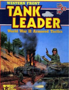 Western Front Tank Leader board game cover