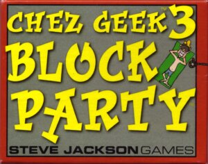 Chez Geek 3: Block Party board game cover