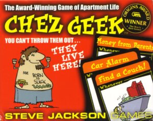 Chez Geek board game cover