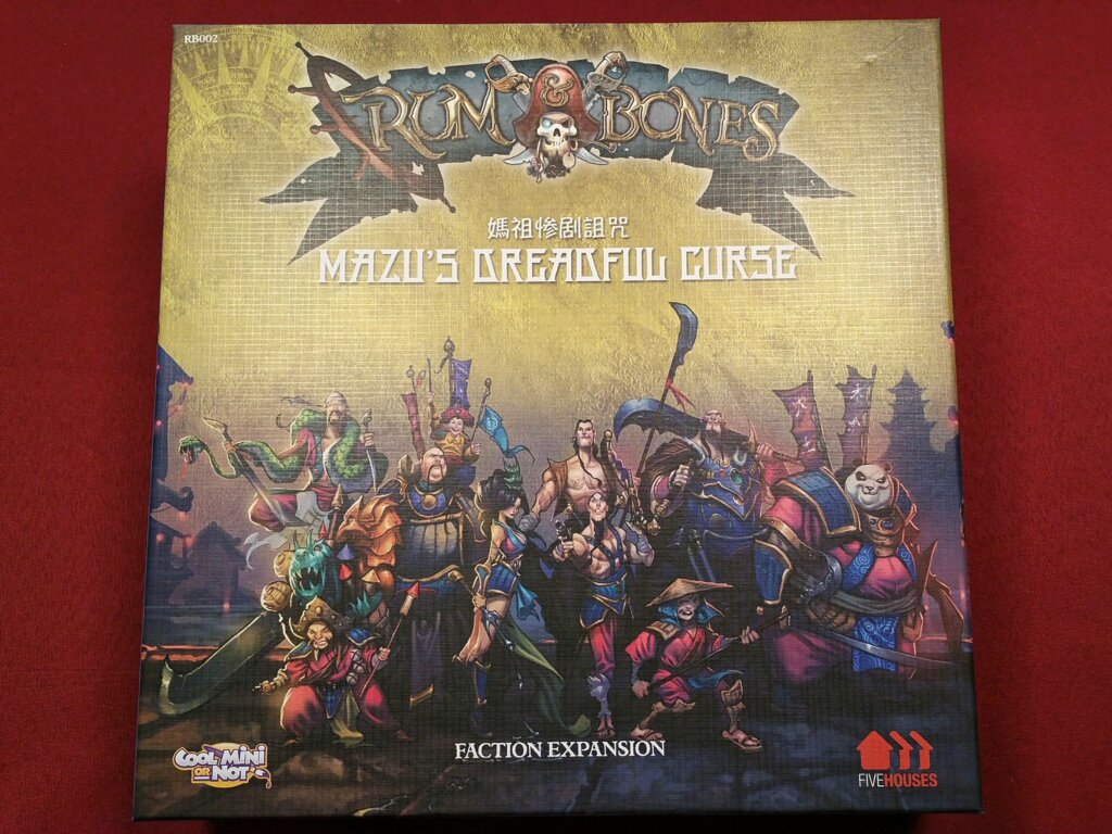Rum & Bones: Mazu’s Dreadful Curse board game cover
