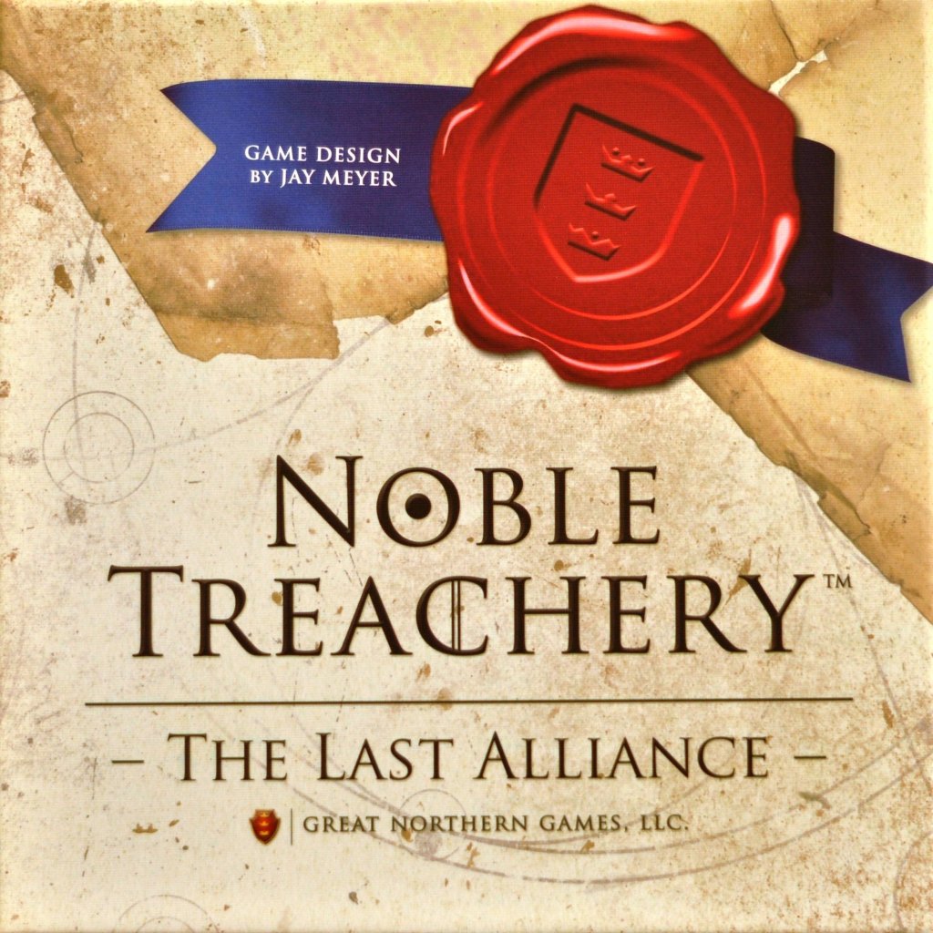 Noble Treachery: The Last Alliance board game cover
