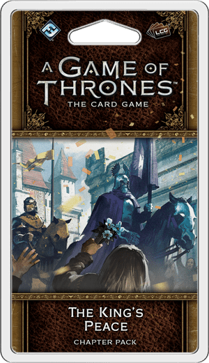 A Game of Thrones: The Card Game (Second Edition) – The King’s Peace board game cover
