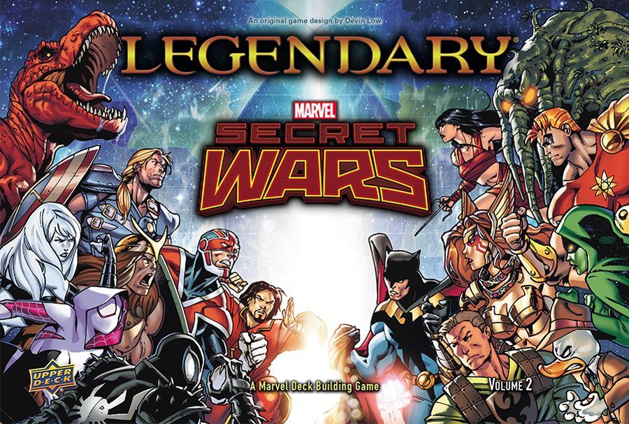 Legendary: A Marvel Deck Building Game – Secret Wars, Volume 2 board game cover