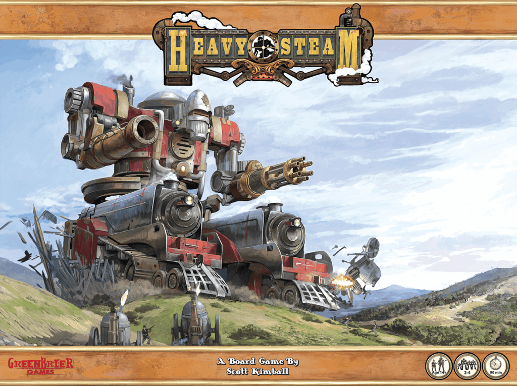 Heavy Steam board game cover